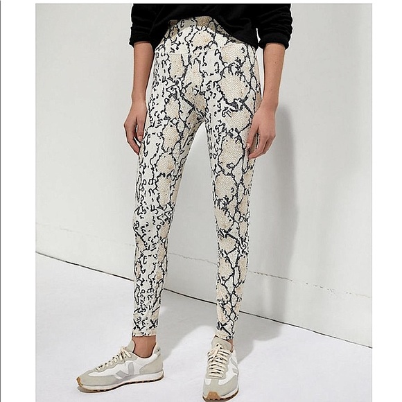 NWT Anthropologie x All Fennix Python Leggings - Picture 11 of 13